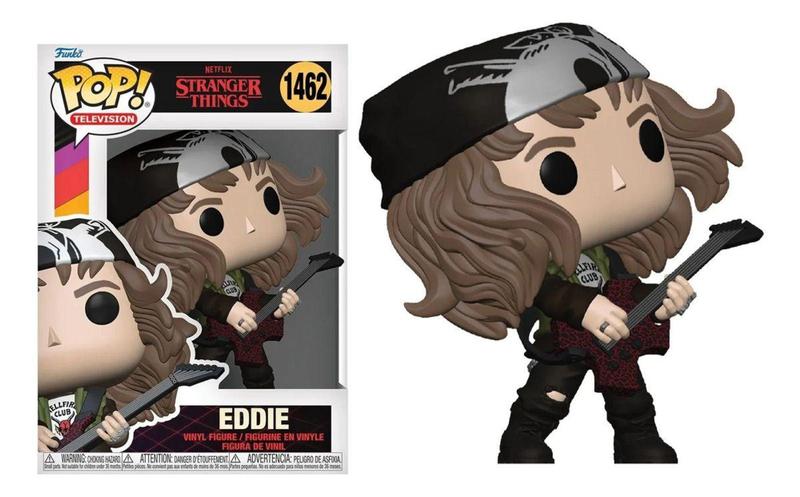 Funko Pop! Stranger Things Eddie 1462 - Funko - Magazine Luiza